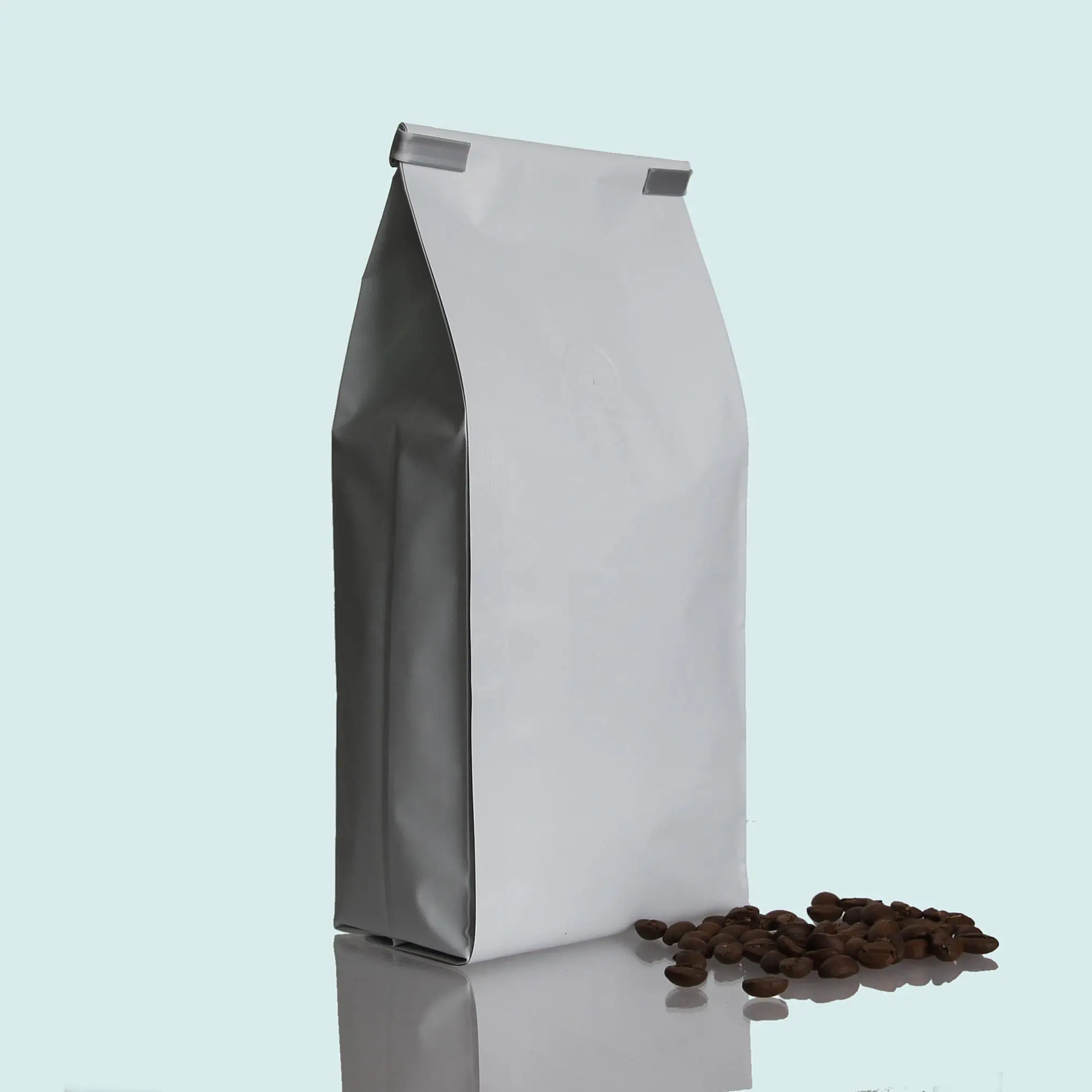 カスタム食品グレードのデジタル印刷プラスチックリサイクル可能500gアルミホイルサイドガセットコーヒーポーチバッグ、ジッパー付き