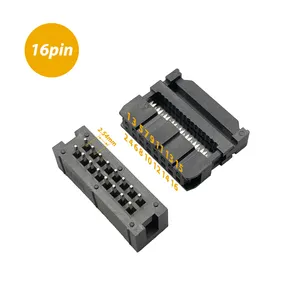 16 Pin 2.54mm IDC Header dişi erkek Fpc soket FC Smd Smt serisi konektörü