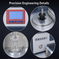 Engler Viscometer High Low Temperature Asphalt Bitumen Viscosity Tester Petroleum Electric Degree Laboratory Equipment