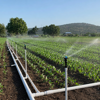 Tuyau de drainage en PVC blanc résistant aux UV, tube UPVC longue durée pour projet d'irrigation de serre