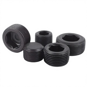 DIN906 Plated Steel Hexagon Socket Thread <b>Screw</b> CNC Machined Pipe Plugs - Product Image 2