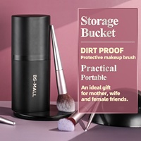 Ensemble de pinceaux de maquillage professionnels BS-MALL 18 pièces, vente en gros, pinceaux synthétiques vegan de haute qualité pour le maquillage du visage et des cosmétiques