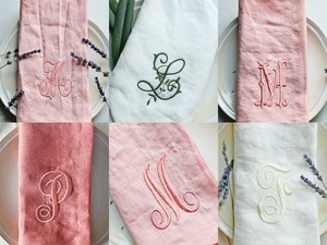 Linge de lit rideau nappe serviettes tissu <span class=keywords><strong>à</strong></span> coudre délavé <span class=keywords><strong>au</strong></span> <span class=keywords><strong>mètre</strong></span> kaki vert rose serviette de restaurant faite <span class=keywords><strong>à</strong></span> la main - Product Image 3