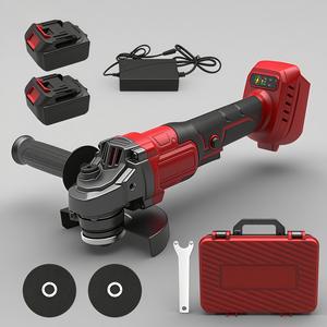 Amoladora Angular Eléctrica de 21V con Batería de Litio Recargable y Motor sin Escobillas para Uso General, Herramienta de Bricolaje - Product Image 2