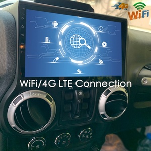 Radio para Auto con CarPlay Inalámbrico y Voz AI de 8+128GB para Jeep Wrangler 3 JK 2010-2018, Navegación GPS, Android 13, Reproductor Multimedia de Video - Product Image 1