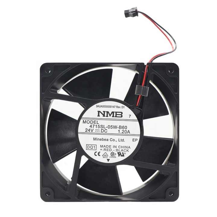 NMB 4715SL-05W-B60-DQ1 12cm 24V DC Cooling Fan - 181 CFM