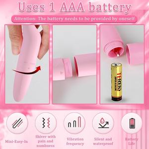 日本ガールズミニAv弾丸バイブレーター強力なスティックGスポットミニイルカワンドバイブレーター大人のおもちゃ女性用 - Product Image 4