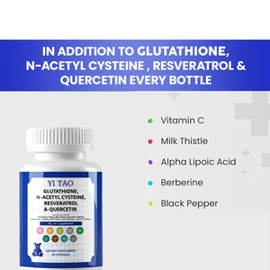 Capsules de collagène, L-glutathion et vitamine C pour l'action antioxydante et l'éclaircissement de la peau - Product Image 3