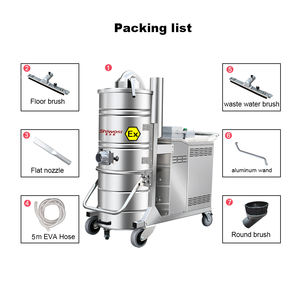 Machine d'aspirateurs industriels électriques antidéflagrants de sécurité certifiée Shiwosi <span class=keywords><strong>pour</strong></span> nettoyer les zones dangereuses explosives de poussière - Product Image 2
