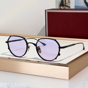 JMM HARTANA SIZE 48-21-146 Lunettes de soleil pour hommes et femmes de qualité supérieure, lunettes de soleil de créateur, style punk classique, luxe, titane, UV400, avec boîte - Product Image 5