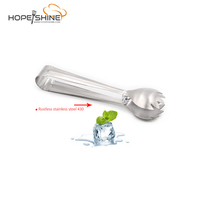 Pince à glaçons en acier inoxydable Mini pinces à servir les aliments pour café Bar Buffet Outils de cuisine