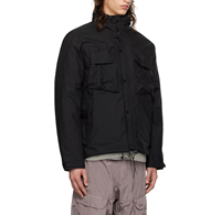 Jacquard européen pour Multicam manteau d'exercice pour hommes hiver surdimensionné veste extérieure broderie décoration taille 5XL petit Minimu
