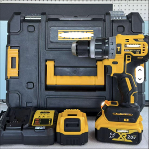 Taladro Percutor Profesional de 20V, Herramientas Eléctricas Industriales OEM con 2 Baterías, 1 Cargador, Caja Rígida, Motor sin Escobillas DW-1 - Product Image 1