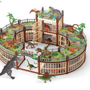 Nature World dinosaure jouets 3d modè<span class=keywords><strong>le</strong></span> assemblage parc à thème Animal bricolage dinosaure modè<span class=keywords><strong>le</strong></span> amusant jouet pour scène - Product Image 1