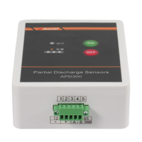 Sensor PD 3 en 1 Acrel APD300-L para Equipos de Media Tensión con Medición de UHF, TEV, AE y Temperatura/Humedad