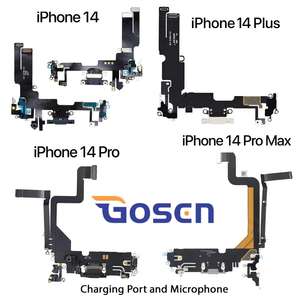 Pour iPhone Séries iPhone X 11 12 13 14 15 16 17 Pro Pro Max – Connecteur de charge USB, connecteur dock et microphone flexibles de remplacement - Product Image 5