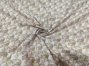 Tela de Algodón Tejida de Alta Calidad, Ligera, Transpirable y de Secado Rápido para Manualidades, Costura, Vestidos de Novia y Ropa de Uso Diario - Product Image 3