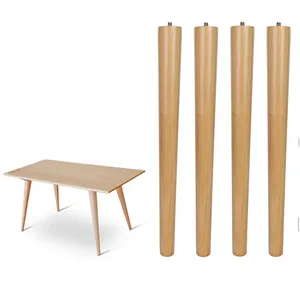 Moderne Tisch füße Ersatz Holz Stuhl beine Andere Möbel Holzteile Möbel Zubehör Sofa Füße Holz Tischbeine