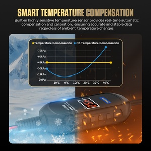 Autool Pt502-101kpa ~ 0kpa Precisie Meten Digitale Lucht Negatieve Lage Manometer Meter Vacuüm En Drukmeter Tester - Product Image 3