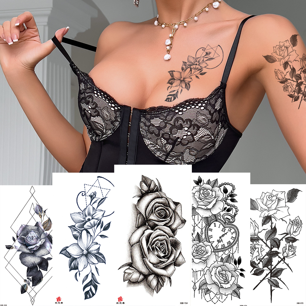 تصاميم وشم رسمية - متينة، مقاومة للماء، وواقعية