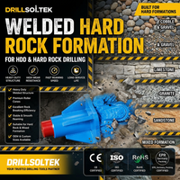 Буровое долото Drillsoltek HDD: Сварной шарошечный инструмент для бурения твердых пород