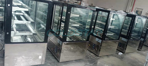 Vitrine d'affichage de gâteau commerciale 3 <span class=keywords><strong>réfrigérateur</strong></span> d'exposition de boulangerie de couche réglable - Product Image 6