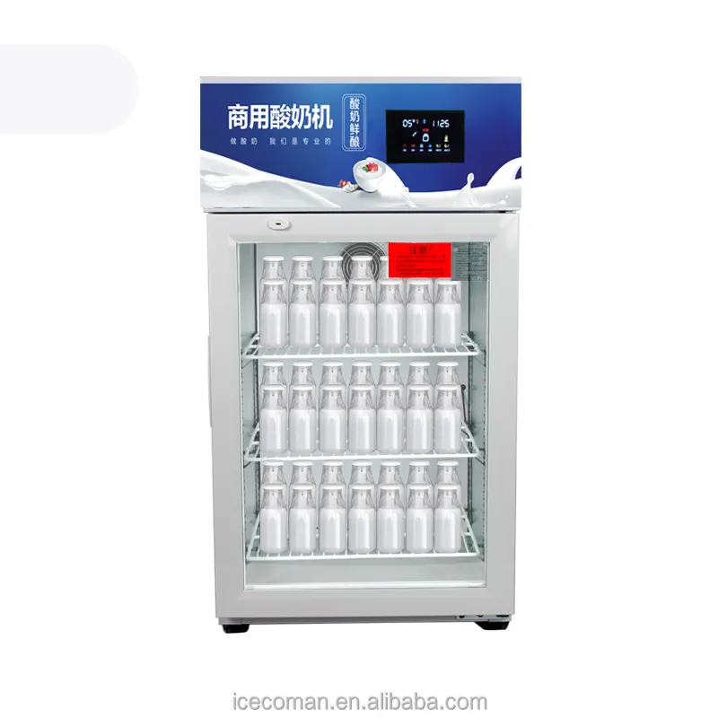 Kommerzielle vollautomatische Joghurtmaschine Kältetechnik intelligente Fermentationsbox Zeichen-Joghurt Obst Angelschutzgerät