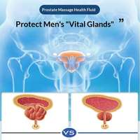 Huile Essentielle pour la Prostate, Massage Herbal Biologique, Soins Intimes pour Hommes avec Extraits de Plantes, OEM