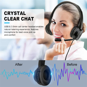 Linx nouveau <span class=keywords><strong>casque</strong></span> <span class=keywords><strong>de</strong></span> bureau <span class=keywords><strong>filaire</strong></span> USB <span class=keywords><strong>haut</strong></span> <span class=keywords><strong>de</strong></span> <span class=keywords><strong>gamme</strong></span> avec micro <span class=keywords><strong>casque</strong></span> téléphonique à réduction <span class=keywords><strong>de</strong></span> bruit pour les centres d'appels informatiques - Product Image 6