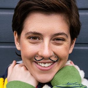 Anneau de septum en acier inoxydable pour moustache, 62 mm, 1,6 mm, ornement nasal, bijoux de piercing corporel - Product Image 2