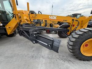 High-performance CAT140K Motor Grader for Road Construction, <strong>Used</strong> <strong>Machinery</strong> Equipped with Blade for Sale - Product Image 3
