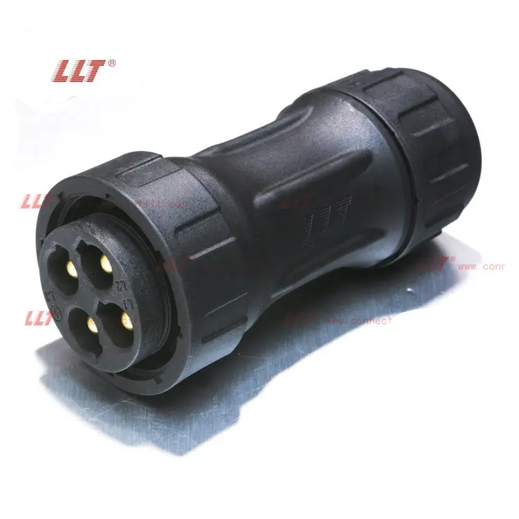 IP68 high current 70A 2 pin 3pin 4 pin waterproof connector Plug and socket LED Power wire cable connectors