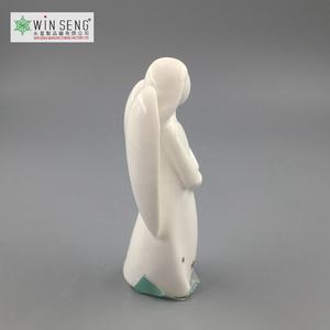 เซรามิกเทวดาแฮนด์เมดสำหรับตกแต่งบ้านยุโรปศิลปะที่กำหนดเองพอร์ซเลนของขวัญวันหยุด - Product Image 4