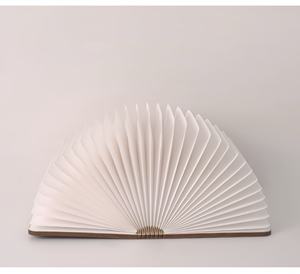Colorato Design moderno in legno luce del libro USB ricarica <span class=keywords><strong>notte</strong></span> illuminazione a LED pagina di tornitura funzione regalo creativo - Product Image 2