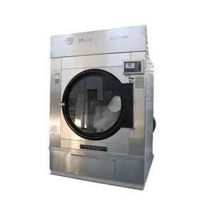 Çamaşır için 15KG ila 150KG yüksek kaliteli endüstriyel elektrikli çamaşır kurutma makinesi makine