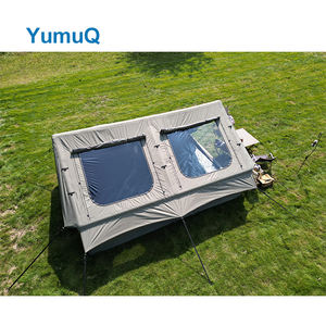 Carpa inflable grande para acampar al aire libre Kawagebo Kamp (KK) <span class=keywords><strong>de</strong></span> 13' x 10' con claraboya - Product Image 2