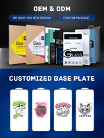 Protector de Pantalla de Vidrio Templado Mate Antideslumbrante Personalizado para iPhone 11 12 13 14 15 16 17 18 Pro Max