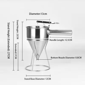 Wadah injeksi lilin baja tahan karat dapat diatur, corong mudah dioperasikan mesin pembuat lilin lilin besar - Product Image 2