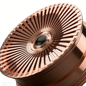 ล้อแม็กซ์ OEM สำหรับรถยนต์ BMW Audi Urus Rolls Royce แบบซี่ลวด ขนาด 18 19 20 21 22 <span class=keywords><strong>24</strong></span> 26 นิ้ว ผลิตจากวัสดุอัลลอยด์ชุบโครเมียม - Product Image 3