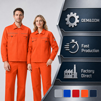 Tenue de travail antistatique personnalisée avec logo, en polycoton, à manches courtes, pour l'industrie pétrolière, gazière, batterie, électronique et ateliers.