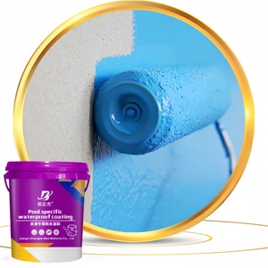<span class=keywords><strong>Pintura</strong></span> Impermeabilizante Moderna para Exteriores, Resistente al <span class=keywords><strong>Agua</strong></span> por Largo Período, para Estanques de Peces y Piscinas, Revestimiento Azul Especial - Product Image 4