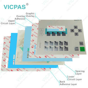 Panel de Teclado de Membrana para Controles Industriales <span class=keywords><strong>GETT</strong></span> KX0700 PN A5E00076354, Gran Venta - Product Image 4