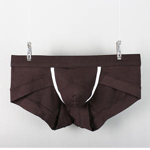 Nouvelles Slips <span class=keywords><strong>Homme</strong></span> Sexy en Modal Couleur Unie – <span class=keywords><strong>Tanga</strong></span> U Convexe Tendance - Product Image 5