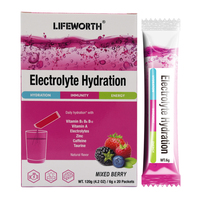 Lifeworth Bulk Sports Nutrition Suppléments Électrolyte et Vitamine C Boisson Énergétique Power Energy Box Emballage
