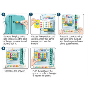 เกมแบบโต้ตอบของเล่นสำหรับเด็กกลิ้งและลูก - Product Image 3