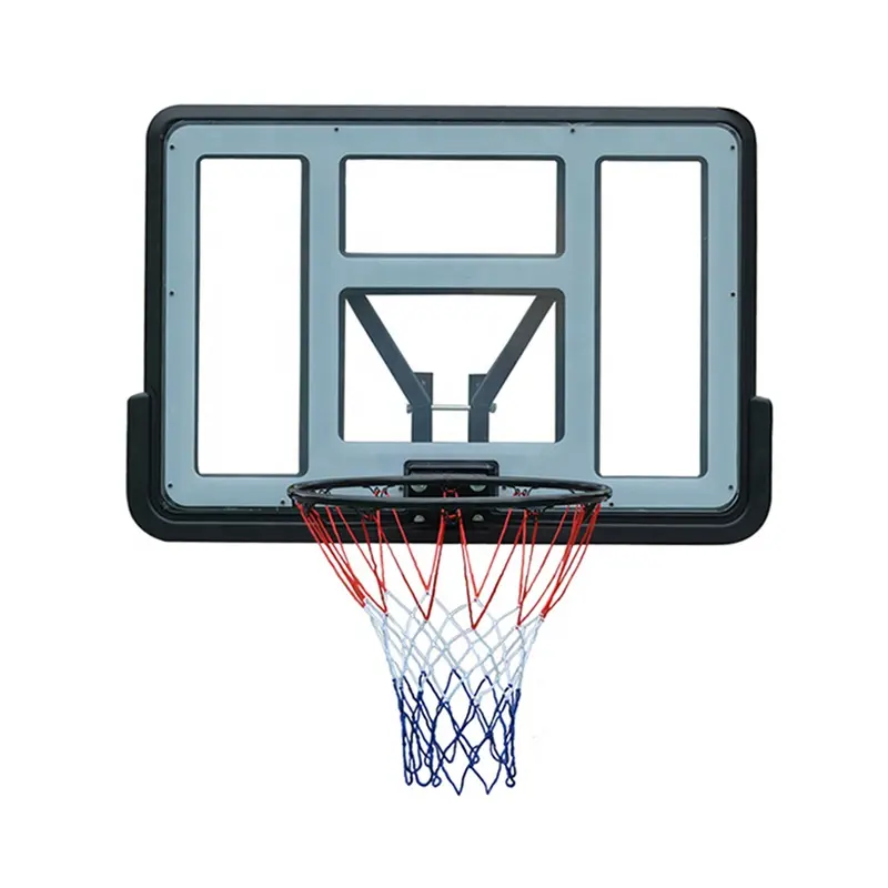 SBA305 Adjustable Portable hoop indoor support basketball backboard with net