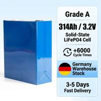 Batterie prismatique Grid Storage 3.2V 314Ah | Cellule LFP de qualité A, 6000 cycles | Utilisation des centrales électriques EU DDP | CE ROHS FCC UN38.3 MSDS