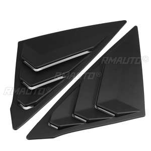 Persianas para Ventanas Laterales Traseras, Rejillas de Ventilación, Cubiertas Decorativas, Persianas de Carbono para Honda Civic 11.ª Generación 2021-2022, Accesorios para Automóviles Sedán - Product Image 4