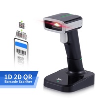 Escáner Inalámbrico y con Cable JR Serie 835, 1D y 2D, Base de Carga Inteligente, Iluminación de Luz Blanca, Escáner de Código de Barras Inalámbrico