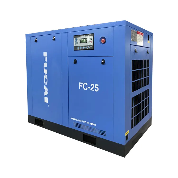 FUCAI 18.5KW 25HP المصنع compresor دي اير الصناعية ضاغط الهواء لـ وحدة حفر الآبار